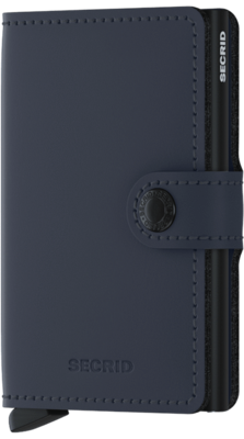 Secrid Miniwallet M Matte Night Blue portemonnee