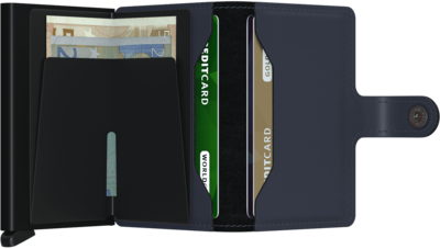 Secrid Miniwallet M Matte Night Blue portemonnee