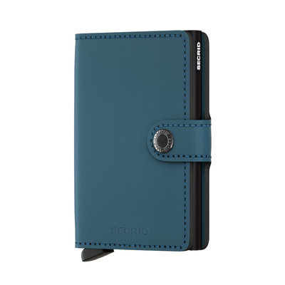 Secrid Miniwallet M Matte Petrol portemonnee