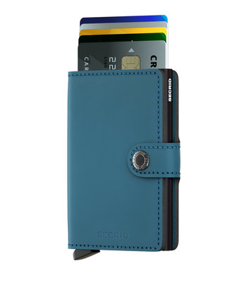 Secrid Miniwallet M Matte Petrol portemonnee