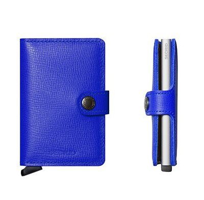 Secrid Miniwallet M Crisple Cobalt portemonnee