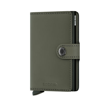 Secrid Miniwallet M Matte Green portemonnee