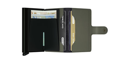 Secrid Miniwallet M Matte Green portemonnee