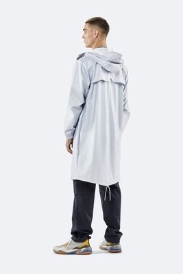 Rains Regenjas Fishtail Parka unisex metallic ice grey 1257-96