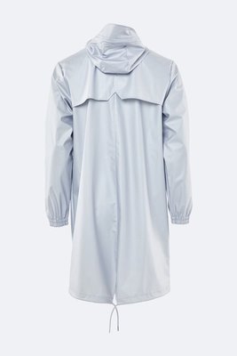 Rains Regenjas Fishtail Parka unisex metallic ice grey 1257-96