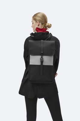 Rains Rugzak black/stone 1220-84