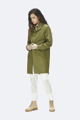 Rains Regenjas Long Jacket unisex sage 1202-78