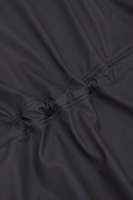 Rains Regenjas Parka Jacket unisex zwart 1233-01