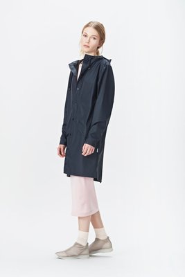 Rains Regenjas Long Jacket unisex blue 1202-02
