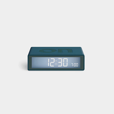 LEXON Flip Travel Clock Duck Blauw LR151BF9