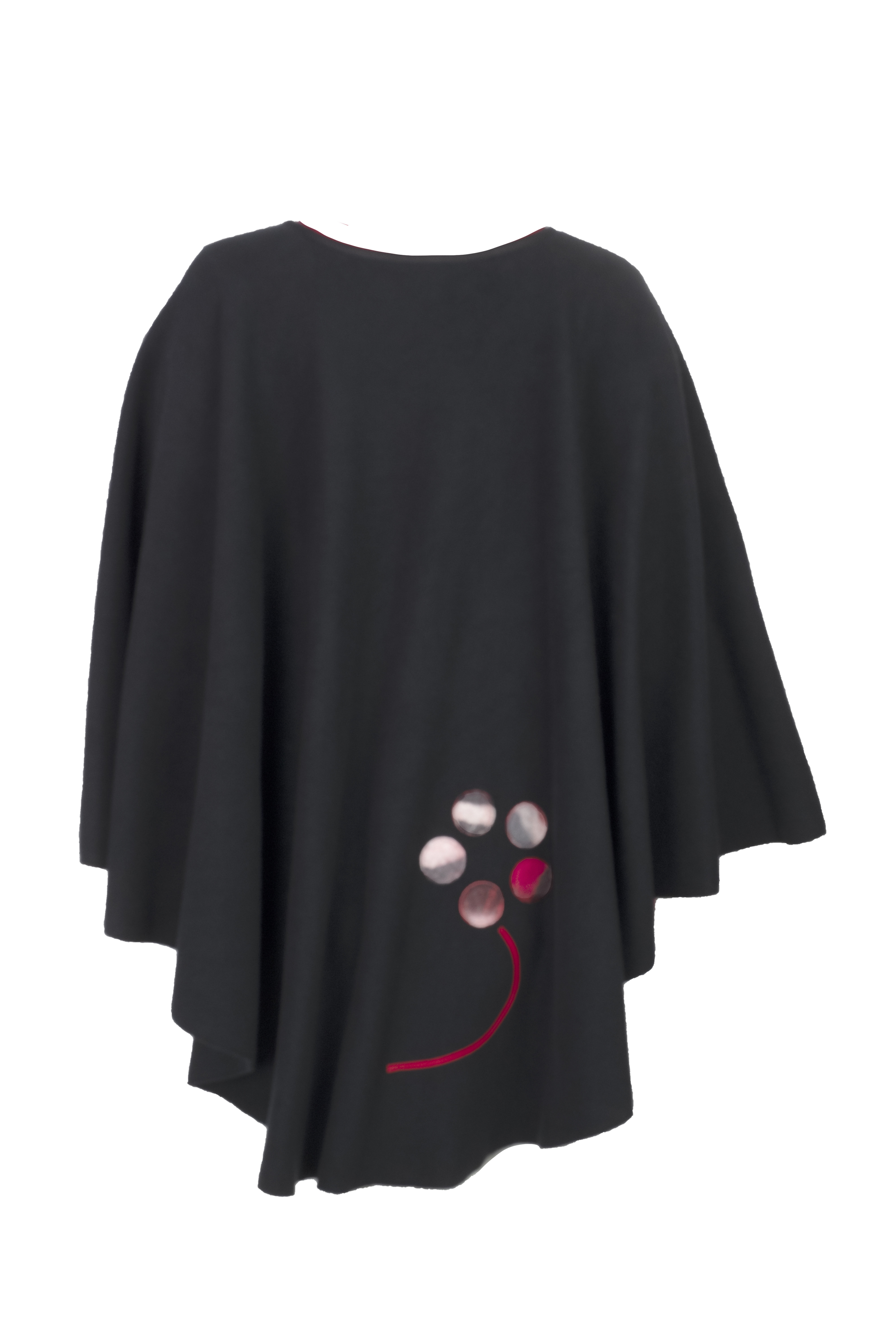 Geesje Sturre cape zwart 234658