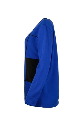Karvinen Rastar shirt H023 zwart kobalt