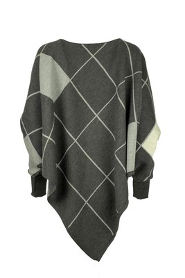 Karvinen Rastar cape H020 antraciet grijs ecru