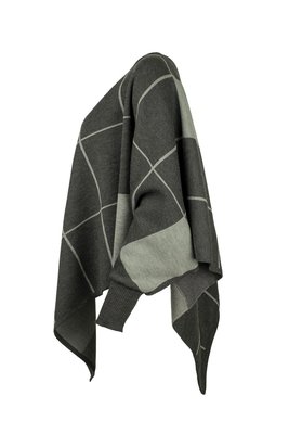 Karvinen Rastar cape H020 antraciet grijs ecru