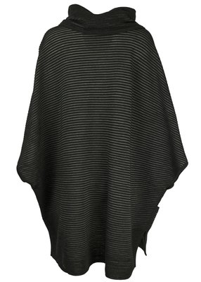EO-design Vest lang antraciet grijs