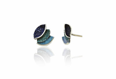Arior Smile oorbellen blauw