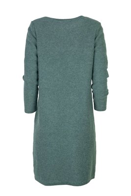 Mansted kleding Korella jurk emerald groen
