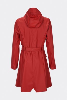 Rains Regenjas Curve Jacket rood 1206-20