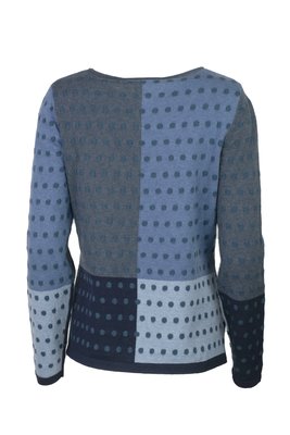Mansted kleding Savanna trui zacht blauw