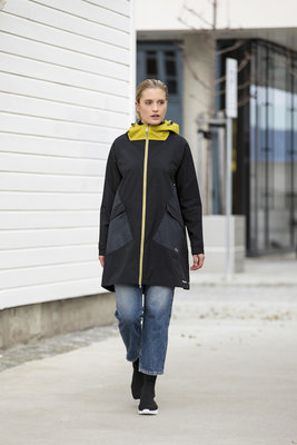 Blaest regenjas model Amsterdam groen