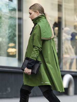 Blaest regenjas model Firenze okergeel