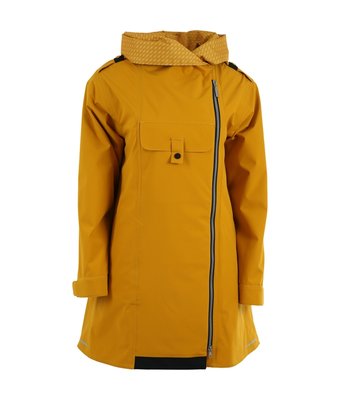 Blaest regenjas model London okergeel