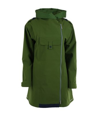 Blaest regenjas model London groen
