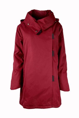 Herluf design Rikke winterjas bordeaux rood
