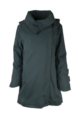 Herluf design Rikke winterjas donker groen
