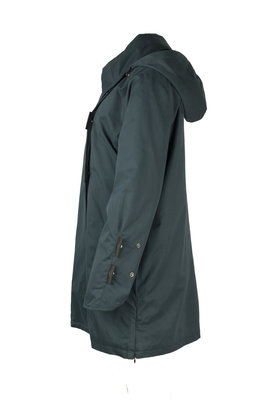 Herluf design Rikke winterjas donker groen