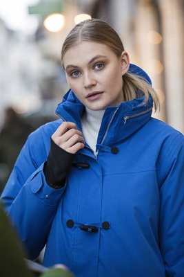 Blaest winter regenjas model Montreal rood