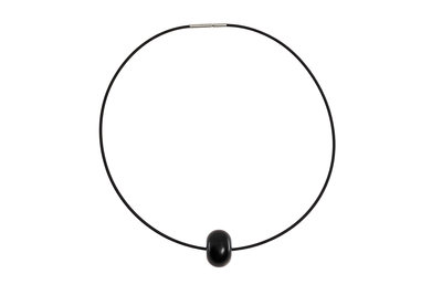 Otracosa Ketting met kraal Zwart K03/K3
