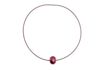 Otracosa Ketting met kraal Baby pink K03/K6
