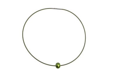 Otracosa Ketting met kraal Groen K03/K6