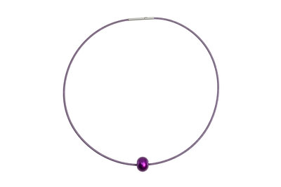 Otracosa Ketting met kraal Paars K03/K6