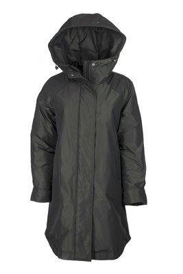 Flare Collection winterjas 3175 donkergroen
