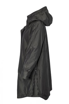 Flare Collection winterjas 3175 donkergroen