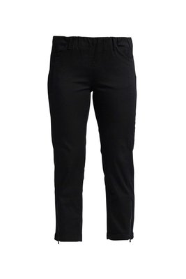 Laurie broek, model Piper Regular Cropped basis katoen zwart 22465-99100
