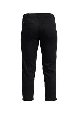 Laurie broek, model Piper Regular Cropped basis katoen zwart 22465-99100
