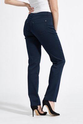 Laurie broek, model Charlotte Regular basis katoen donker blauw 25411-49200