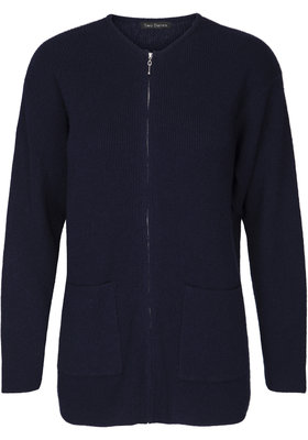 Two Danes vest Tessie donkerblauw 25751-273