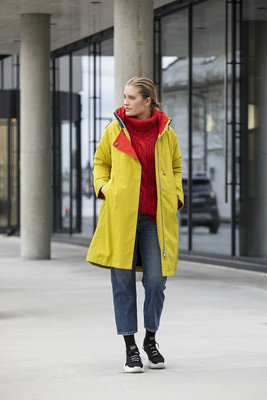 Blaest winter regenjas model Wien zwart