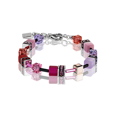 Coeur de Lion Armband 2838/ /0325 Multicolor Red-Rose