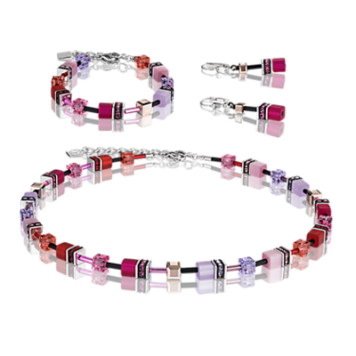 Coeur de Lion Armband 2838/ /0325 Multicolor Red-Rose