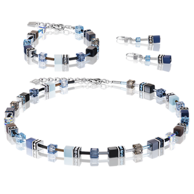 Coeur de Lion Oorbellen 2838/ /0737 Blue-Aqua