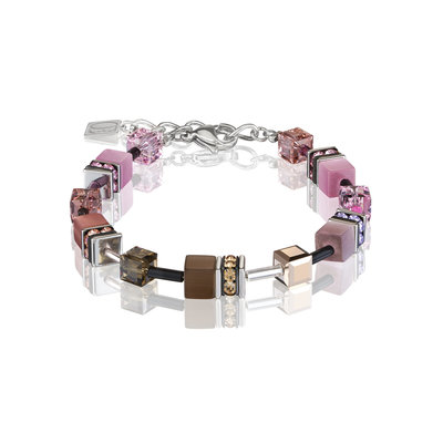 Coeur de Lion Armband 2838/ /1119 Brown-Rose