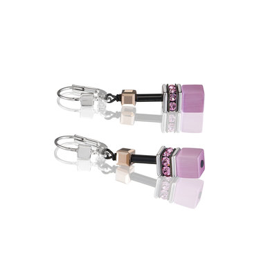 Coeur de Lion Oorbellen 2838/ /1119 Brown-Rose