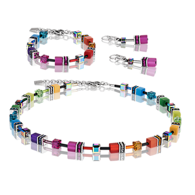 Coeur de Lion Armband 2838/ /1520 Multicolor Rainbow