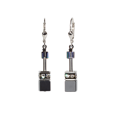 Coeur de Lion Oorbellen 4014/ /1412 White-Grey