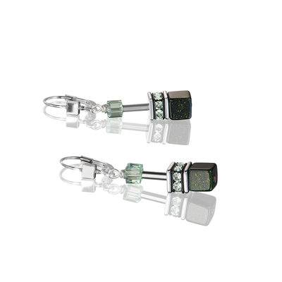 Coeur de Lion Oorbellen 4015/ /0521 Dark Green
